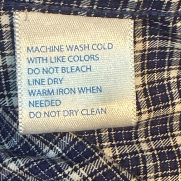 Southern Tide blue check long sleeve XL men’s button down shirt Dress, Casual - Picture 4 of 9